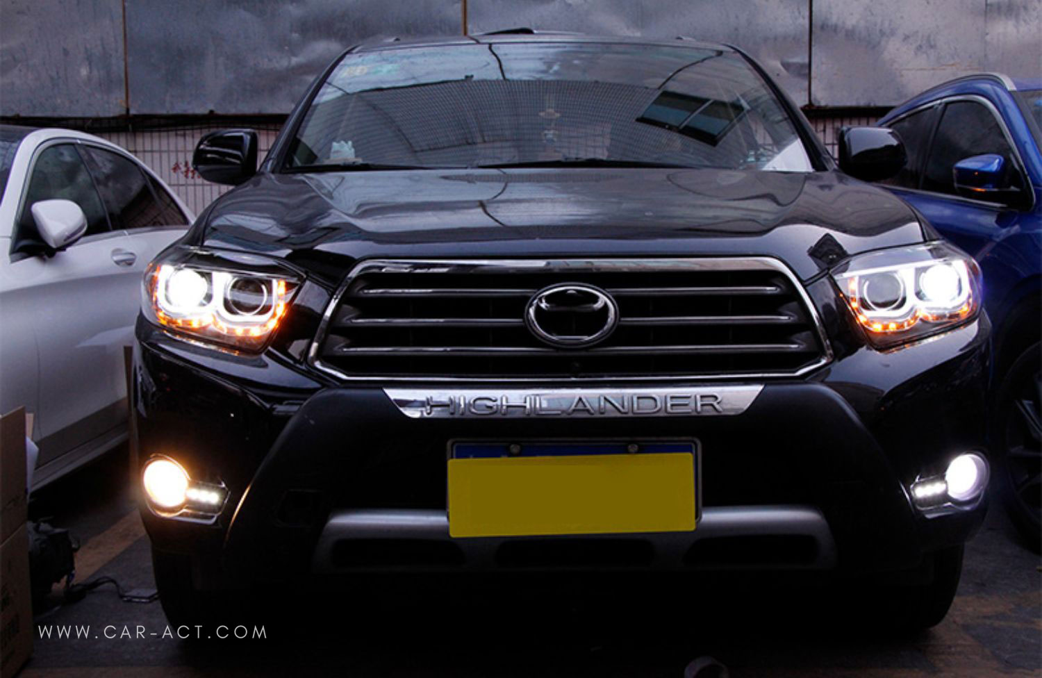 Toyota Highlander LED laser lens headlights