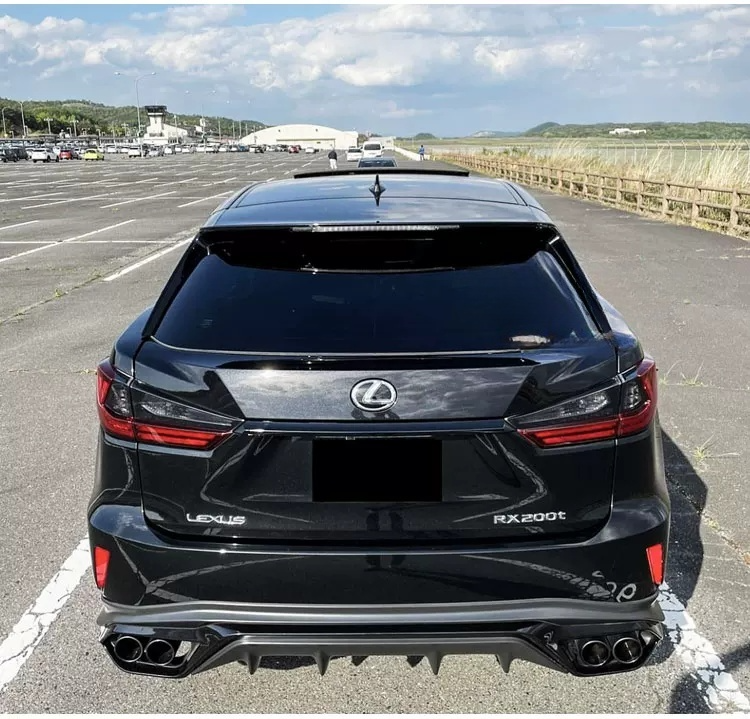Lexus RX quad exhaust tips