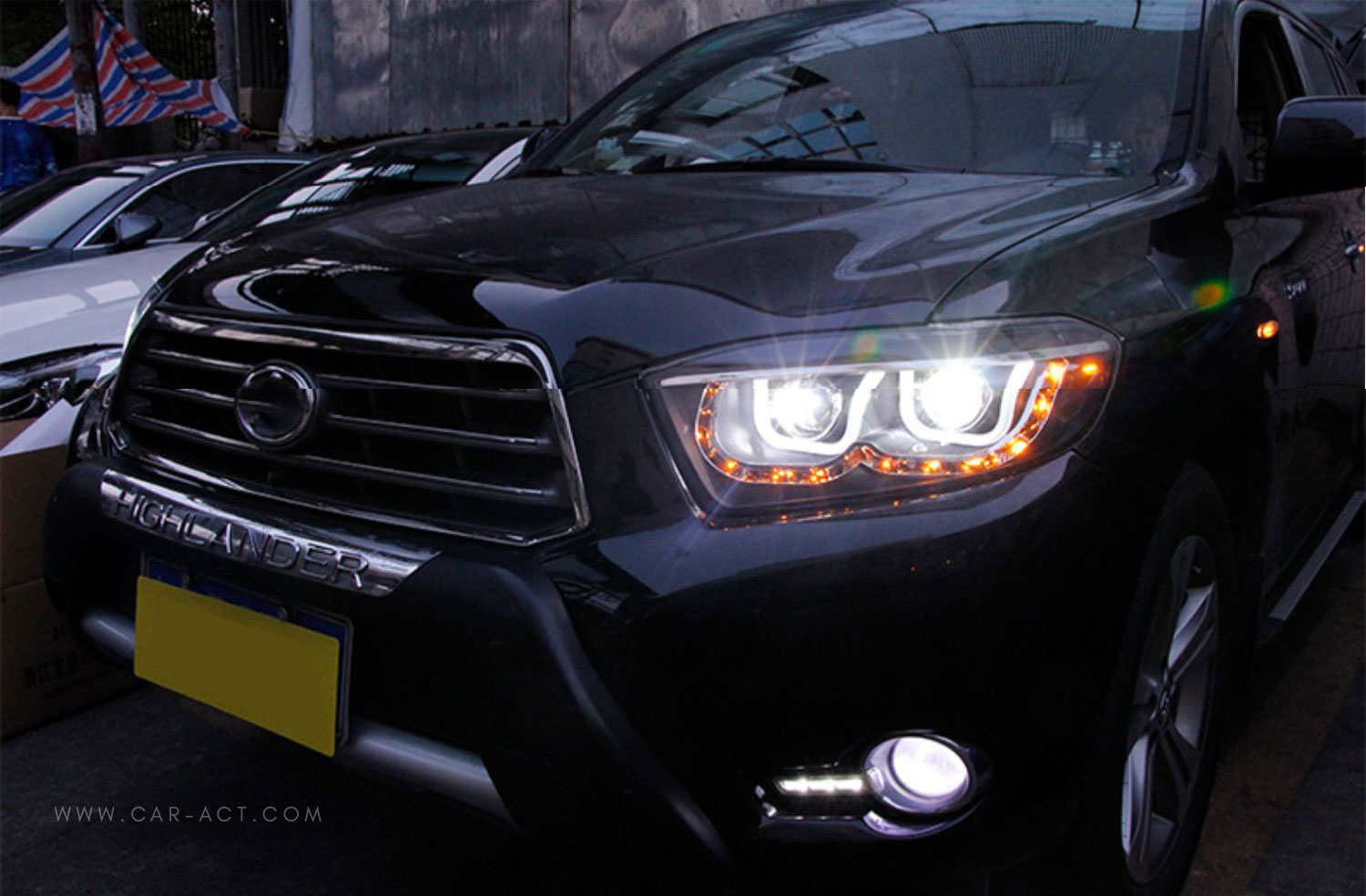 Toyota Kluger LED upgrade