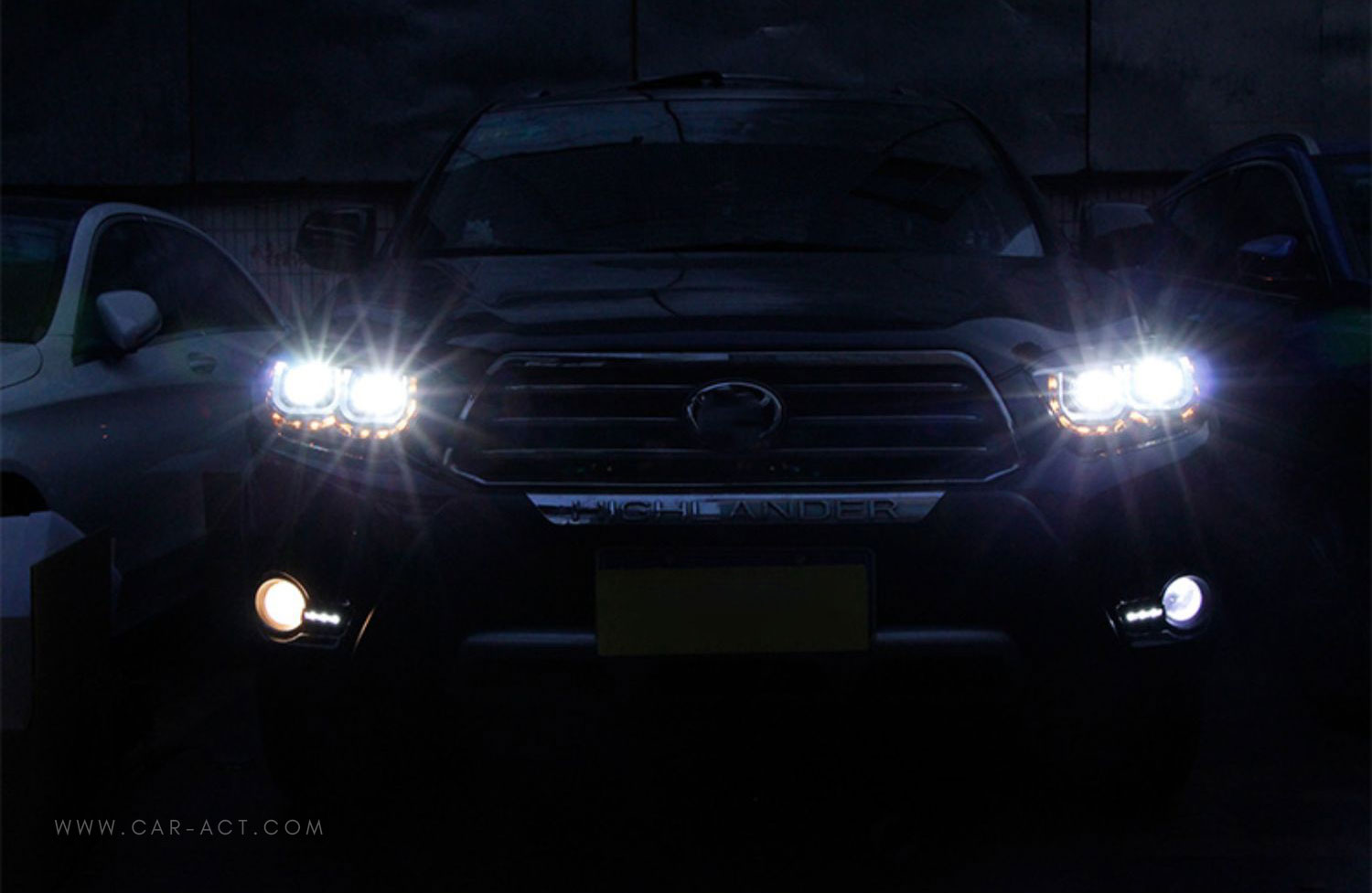 Highlander aftermarket headlights
