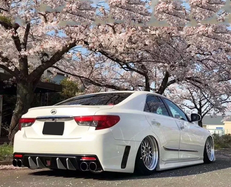 Toyota Reiz rear bumper upgrade