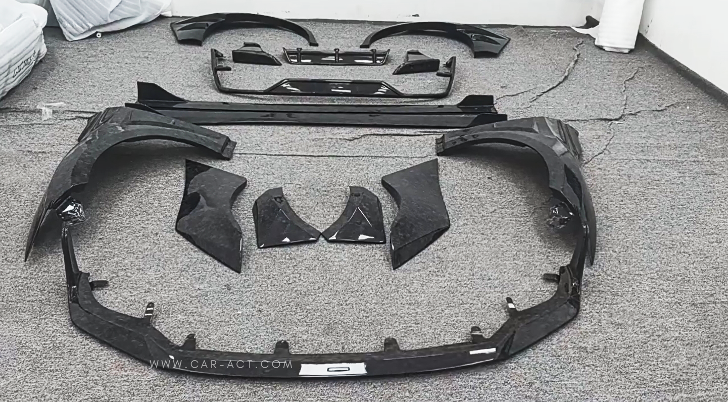 Lexus IS forged carbon body kit
