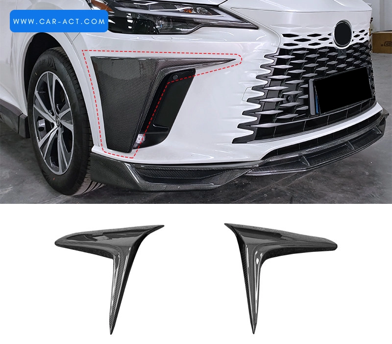 Lexus RX side skirts and front lip