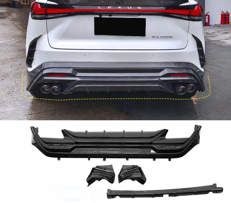 Lexus RX rear diffuser lip kit