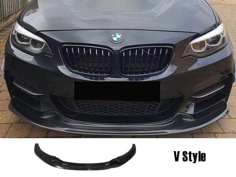BMW F22 V style front lip