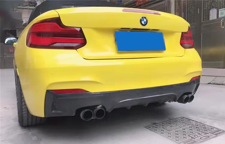 BMW F22 MP style diffuser
