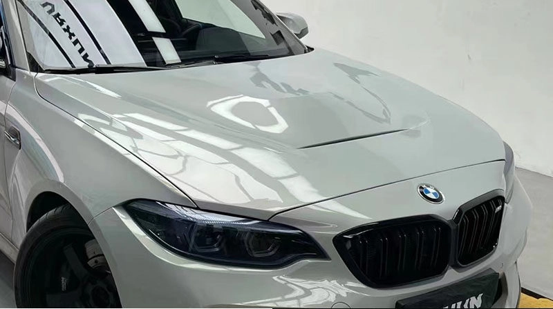 BMW F22 aluminum hood