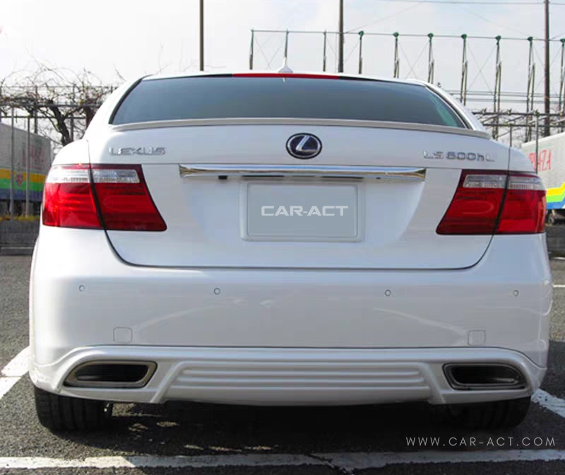 Lexus LS600h l rear lip spoiler