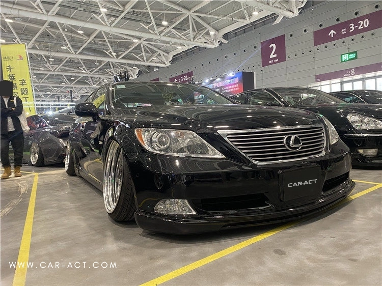 Lexus LS600H L front lip spoiler upgrade