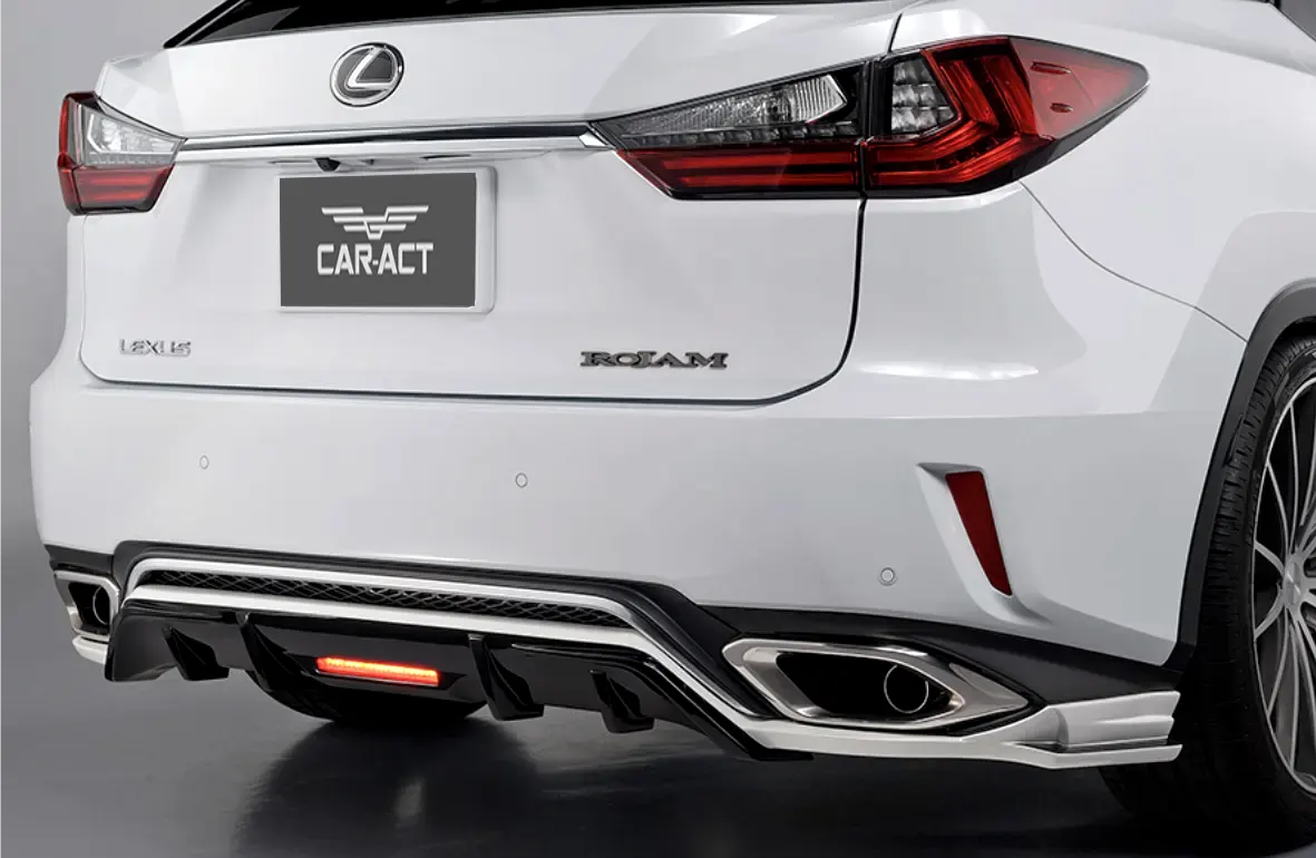 Lexus RX carbon fiber rear lip upgrade