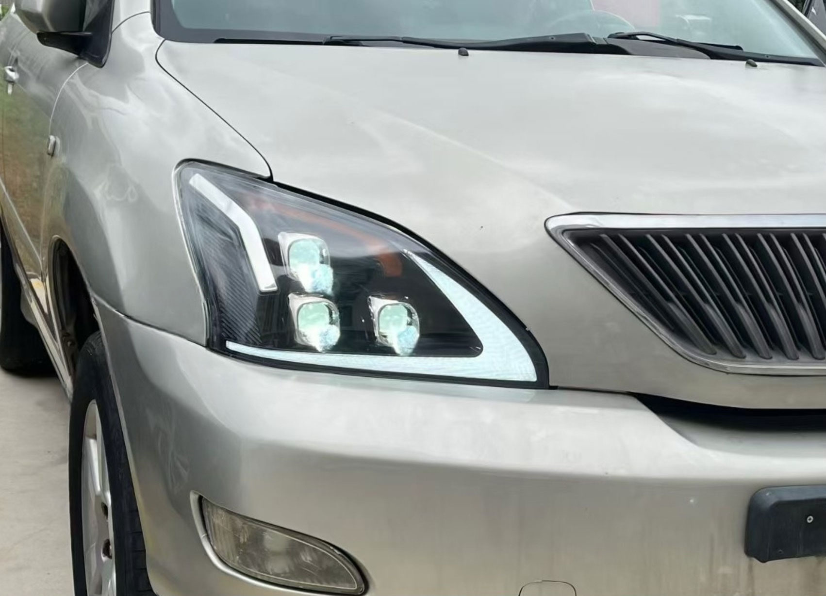 Lexus RX daytime running lights upgrade