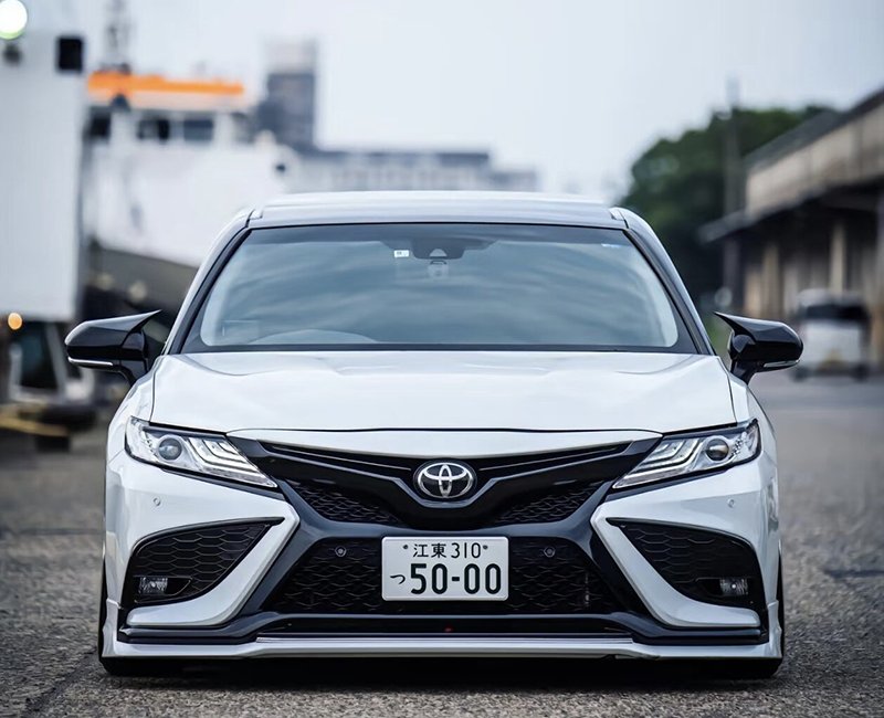 2018-2024 Toyota Camry L LE XLE XV70 sport style front bumper conversion