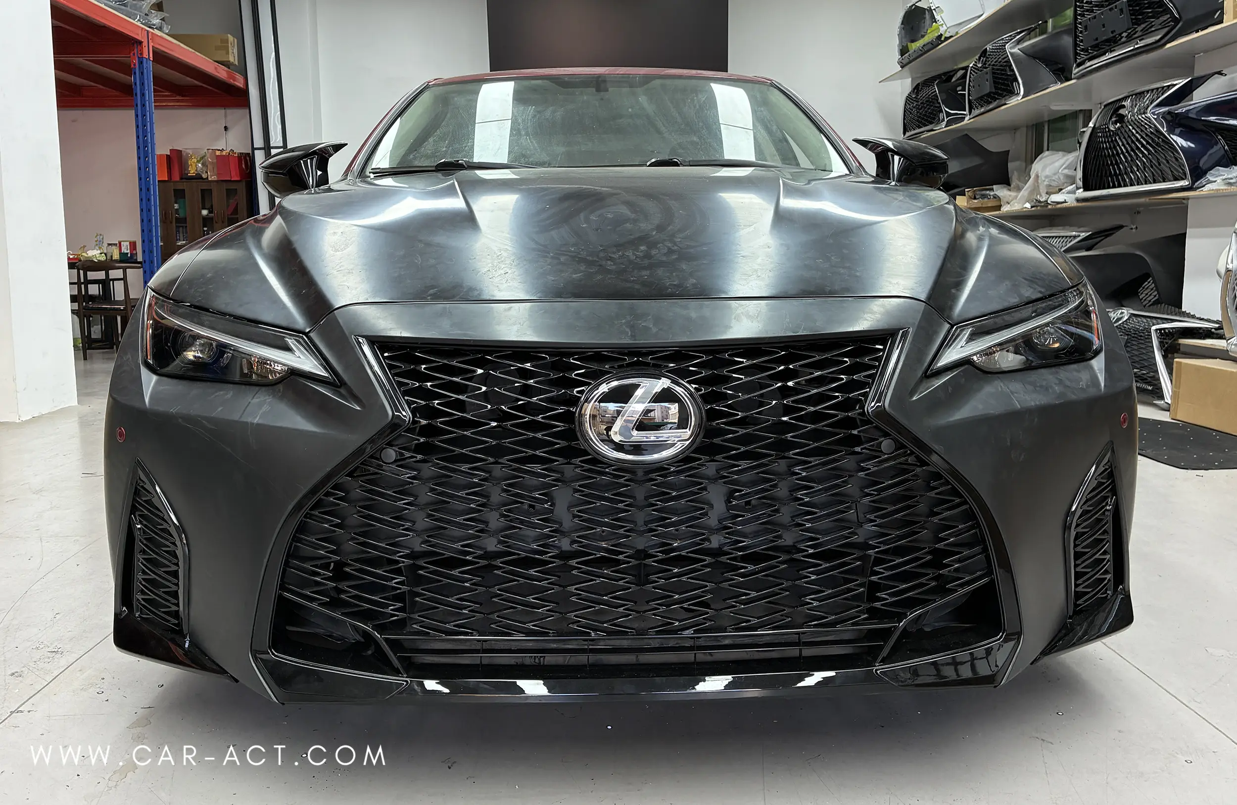 2023 IS F Sport style PP front bumper for 2006-2020 Lexus IS conversion