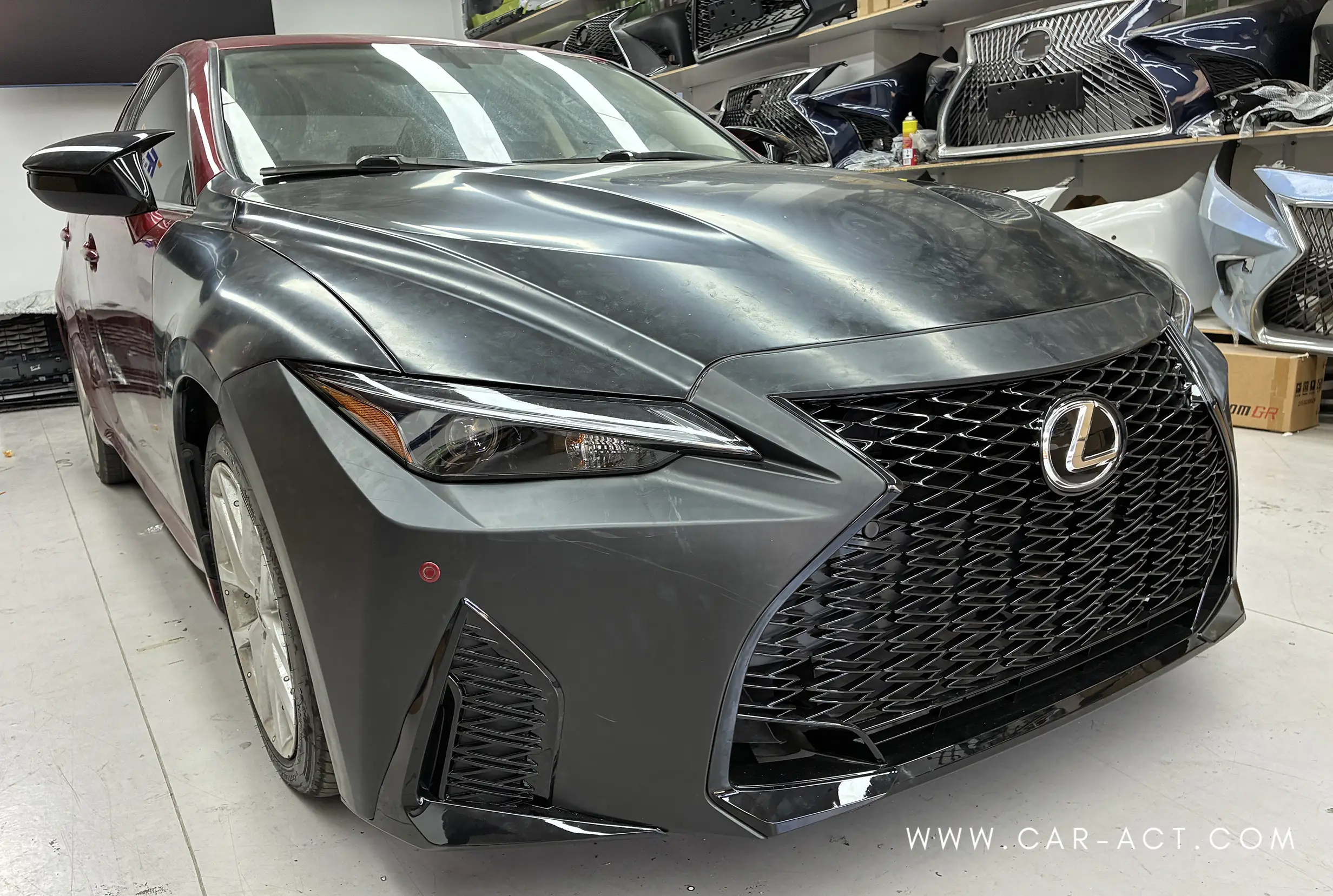 2006-2020 Lexus IS250 IS300 IS350 2023 IS F Sport style complete front end body kit